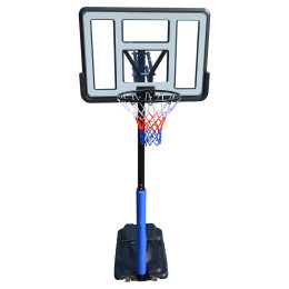 Баскетбольная мобильная стойка STAND44PVC1 110*75см