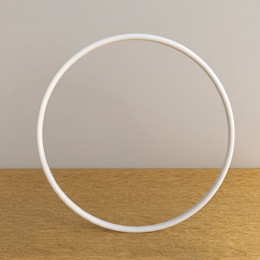 Обруч гимнастический 80см белый