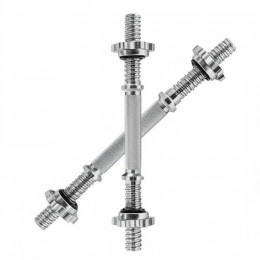 Гриф с гайками хромированный (d 25) 35 см