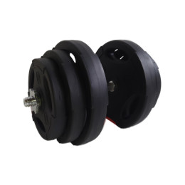 Гантель Mironfit пластиковая разборная 19.5 кг